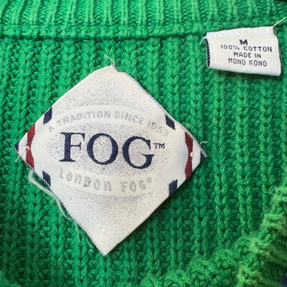 London fog sweater